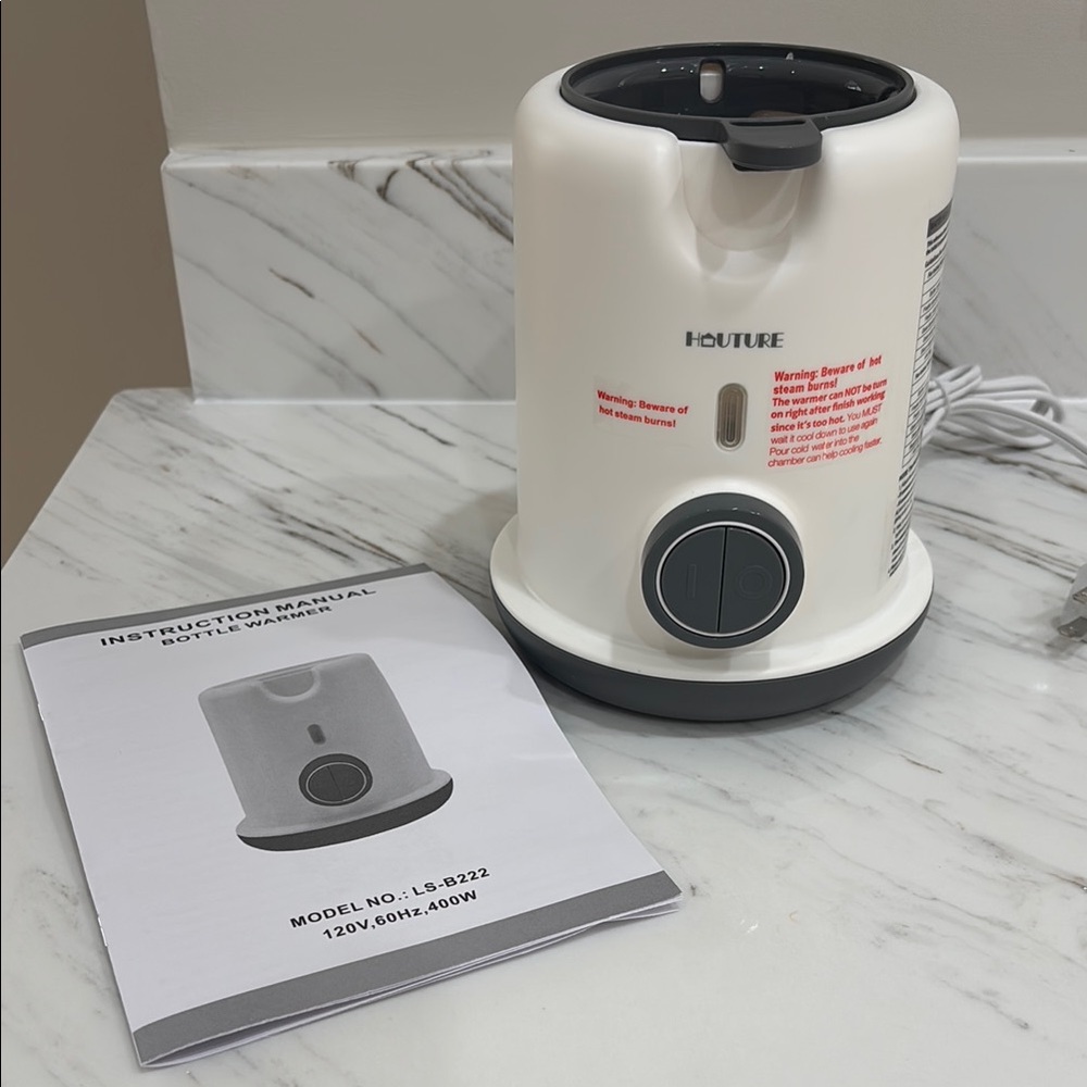 White Bottle Warmer